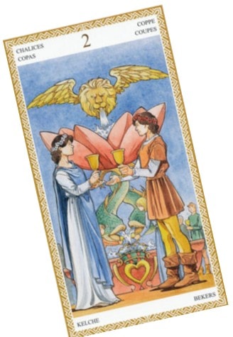 Tarot Cards For Love 5 Tarot Cards For Love 2 cups