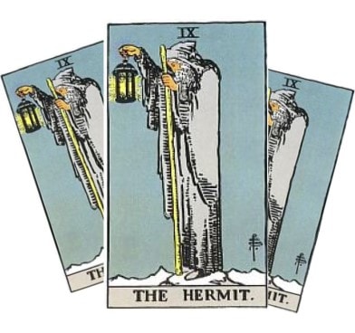 Love Tarot and The Hermit Card