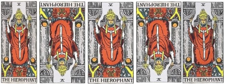 Love Tarot and The Hierophant Card