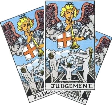 judgment tarot in german