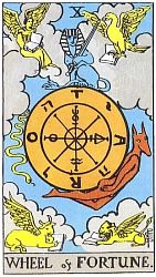 The Major Arcana 16 The Major Arcana Wheel Of Fortune