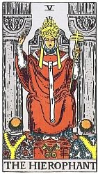 Love Tarot and The Hierophant Card The Love Tarot