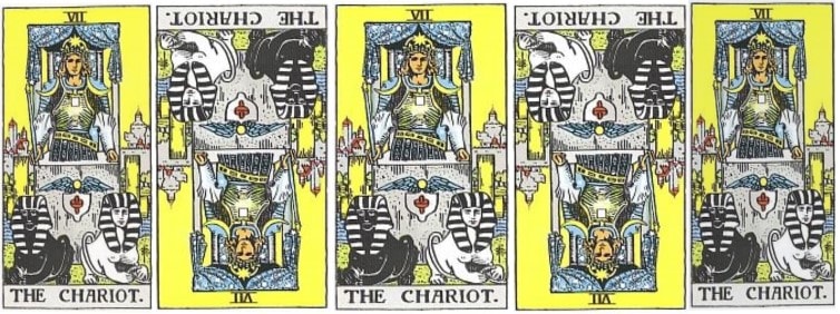 Love Tarot and The Chariot Card - the love tarot