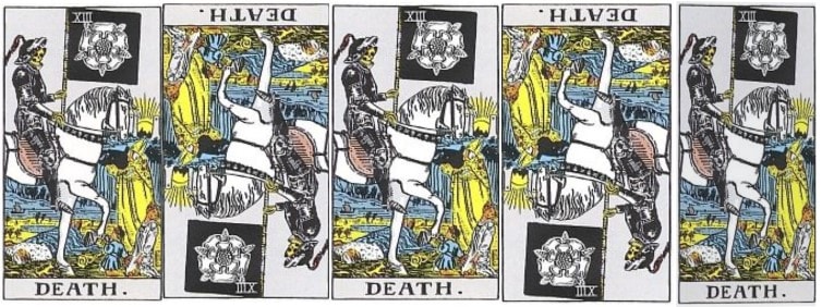 Love Tarot and The Death Card - The love tarot