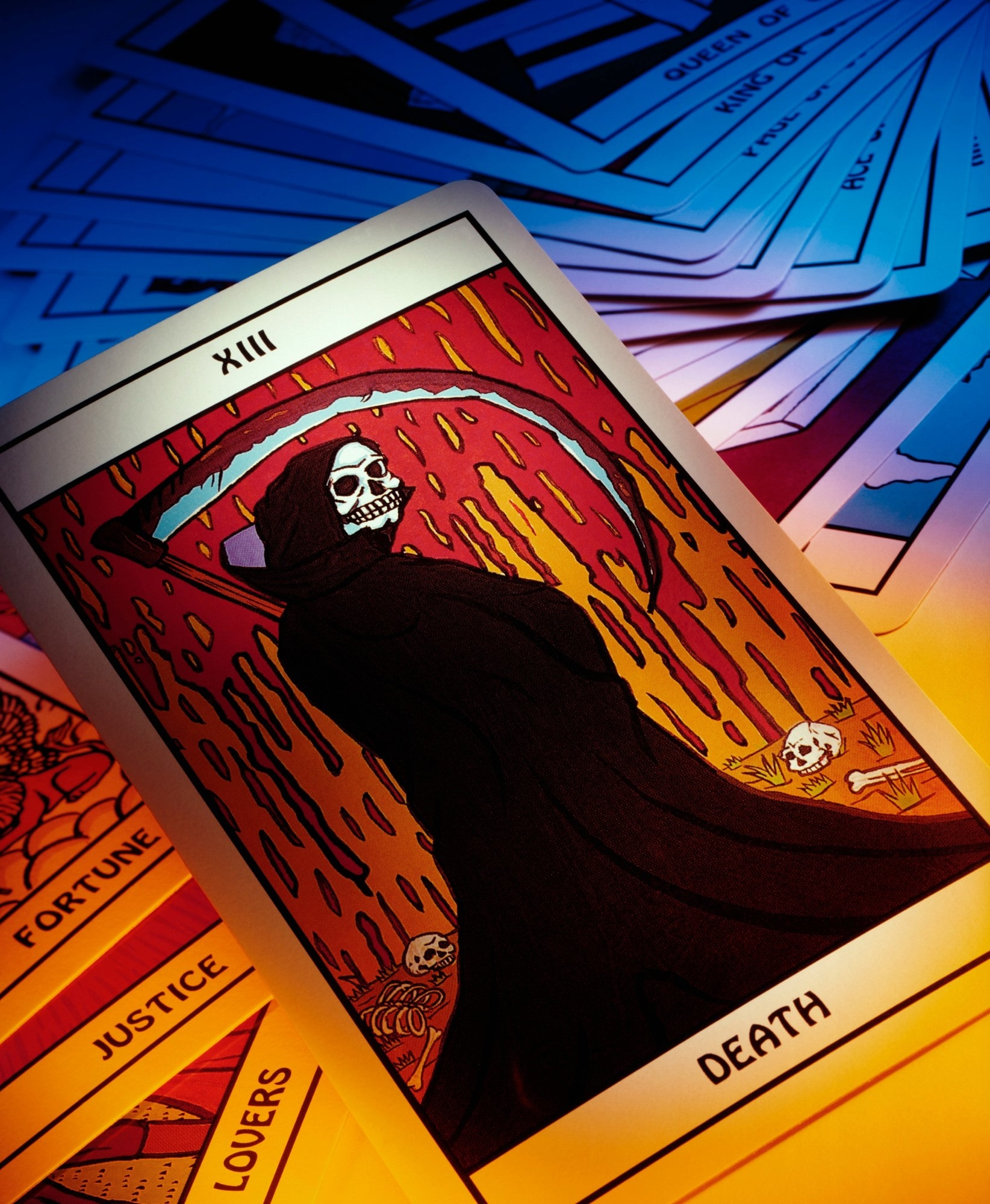 Love Tarot and The Death Card min