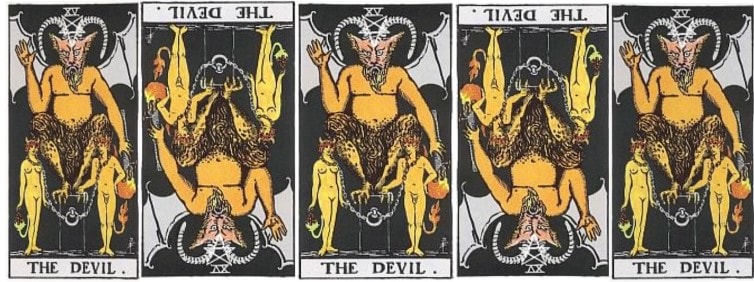 Love Tarot and The Devil Card the love tarot