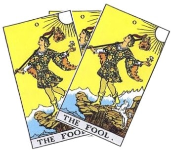 Love Tarot and The Fool Card 1
