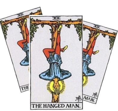 Love Tarot and The Hanged Man Card 1
