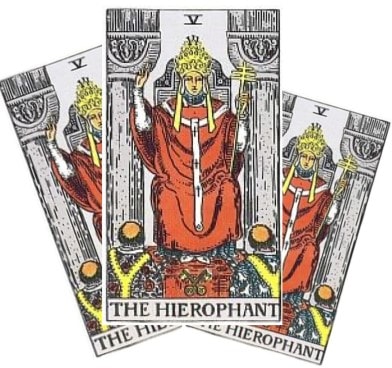 Love Tarot and The Hierophant Card 1