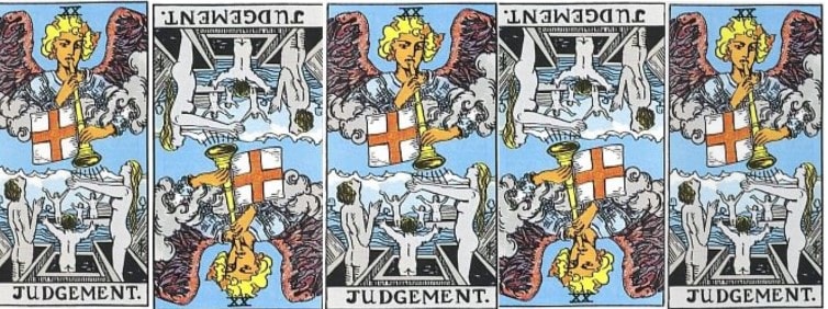 Love Tarot and The Judgement Card