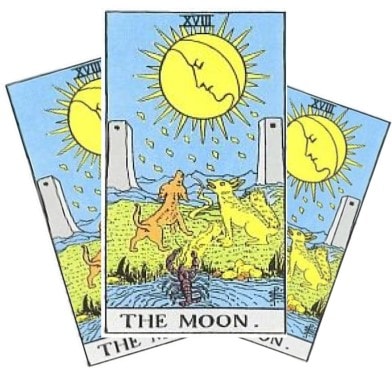 Love Tarot and The Moon Card