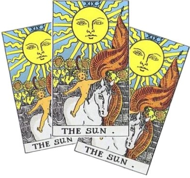 Love Tarot and The Sunh Card