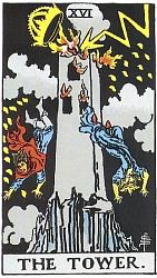 Love Tarot and The Tower Card