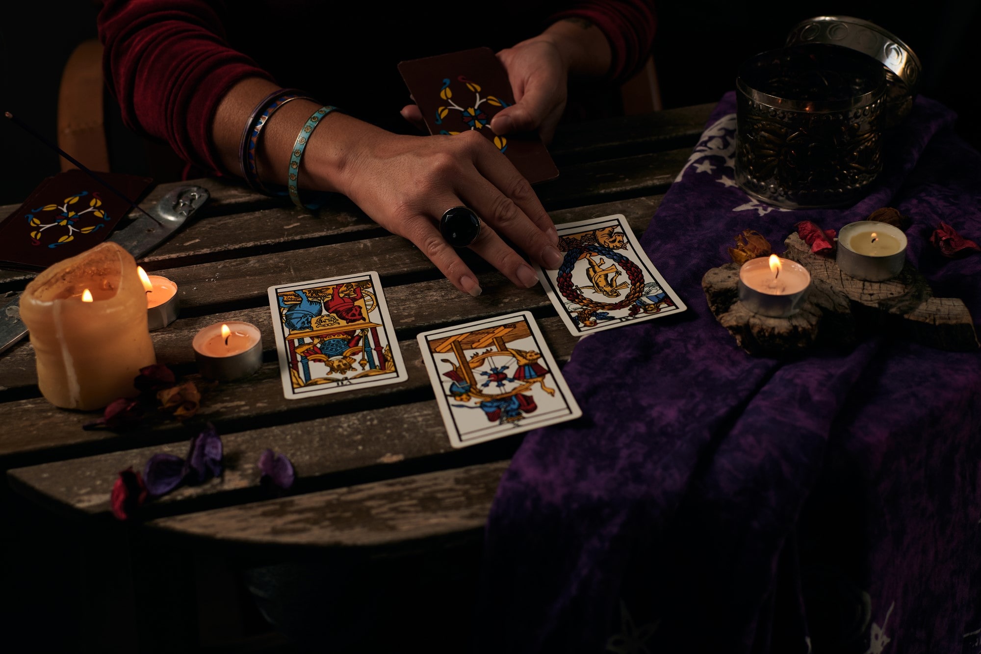 Love Tarot and The Wheel Of Fortune Card