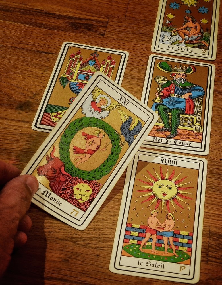 Love Tarot and The World Card